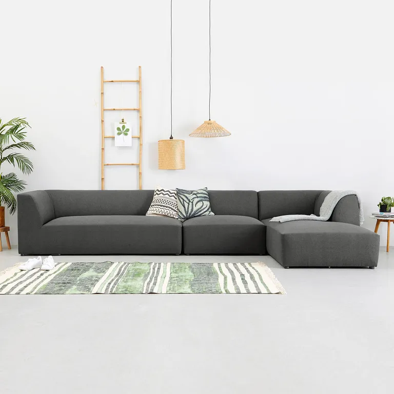 Opal L Shape Sofa Set - Image 3
