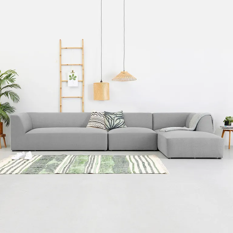 Opal L Shape Sofa Set - Image 2