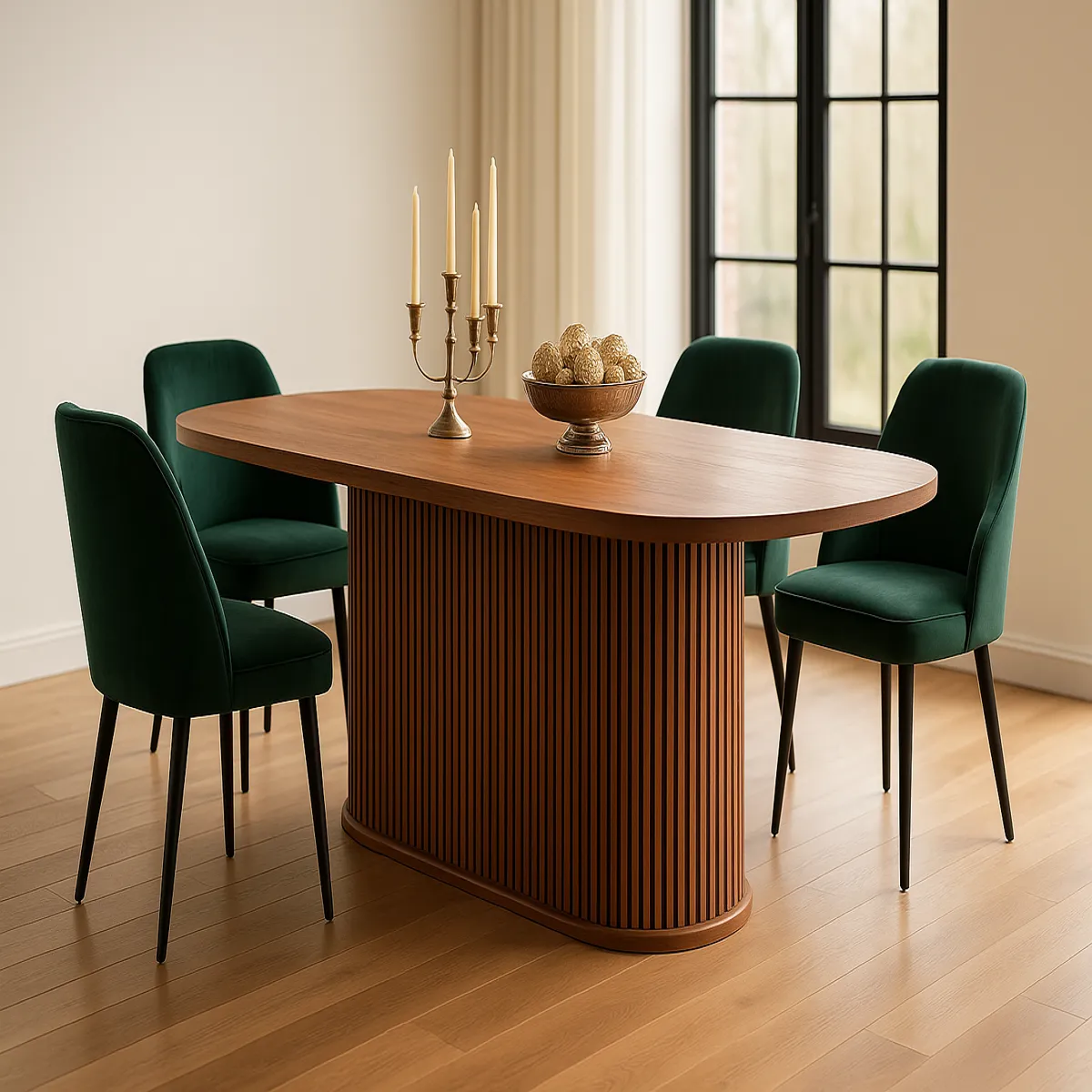 Ovale Noir Dining Table - Image 2
