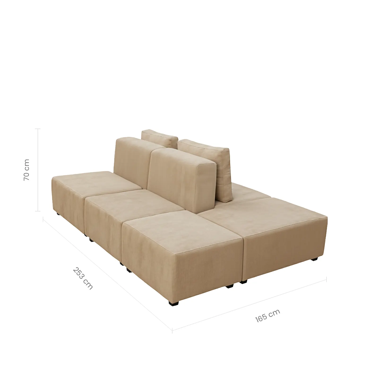 Petal Double-Sided Sofa - Image 2