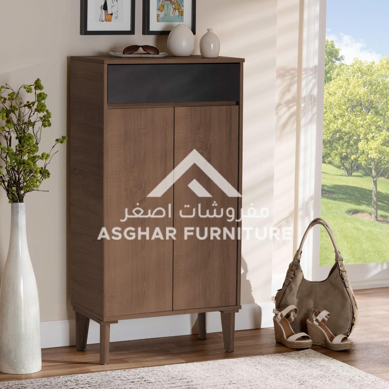 Rustic Shoe Storage Cabinet - Image 2