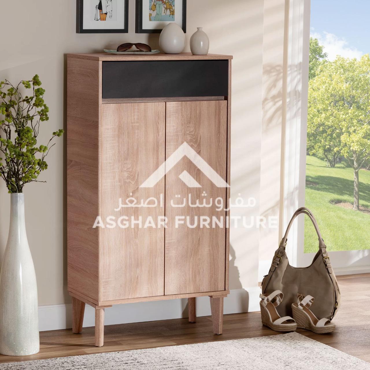 Rustic Shoe Storage Cabinet - Image 3