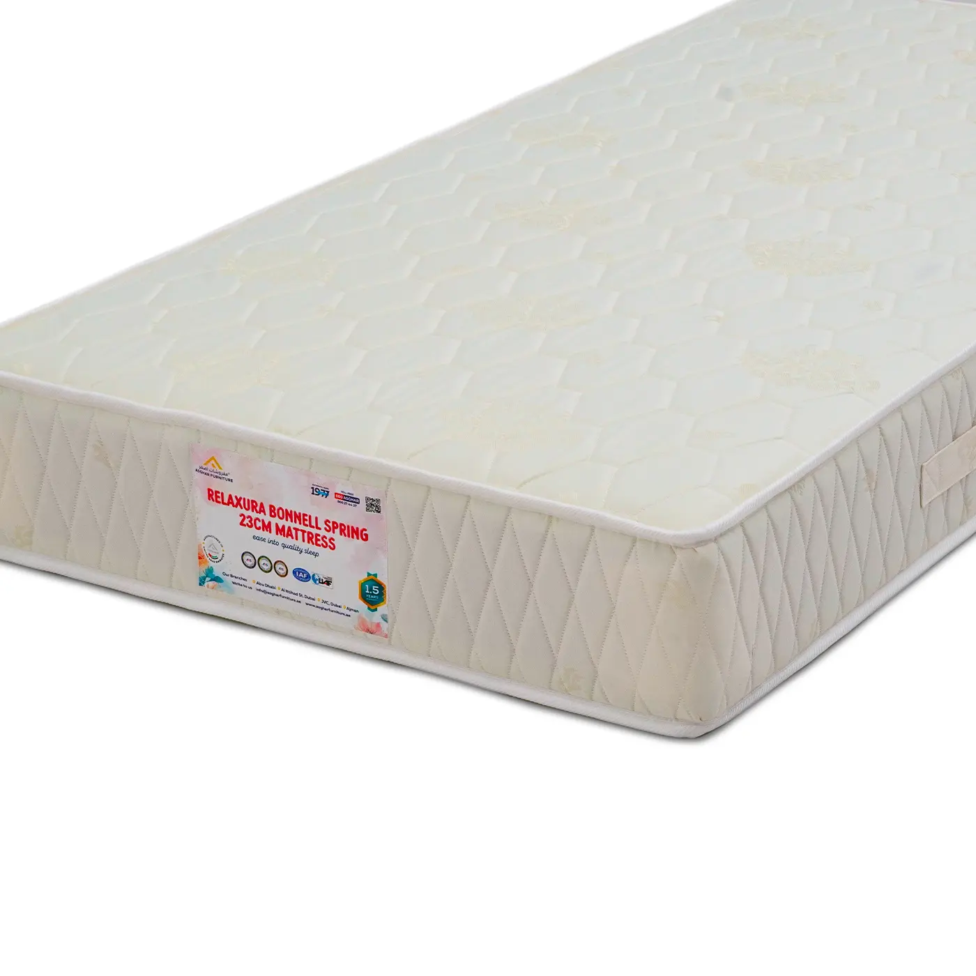Relaxura Bonnell Spring 23CM Mattress - Image 2