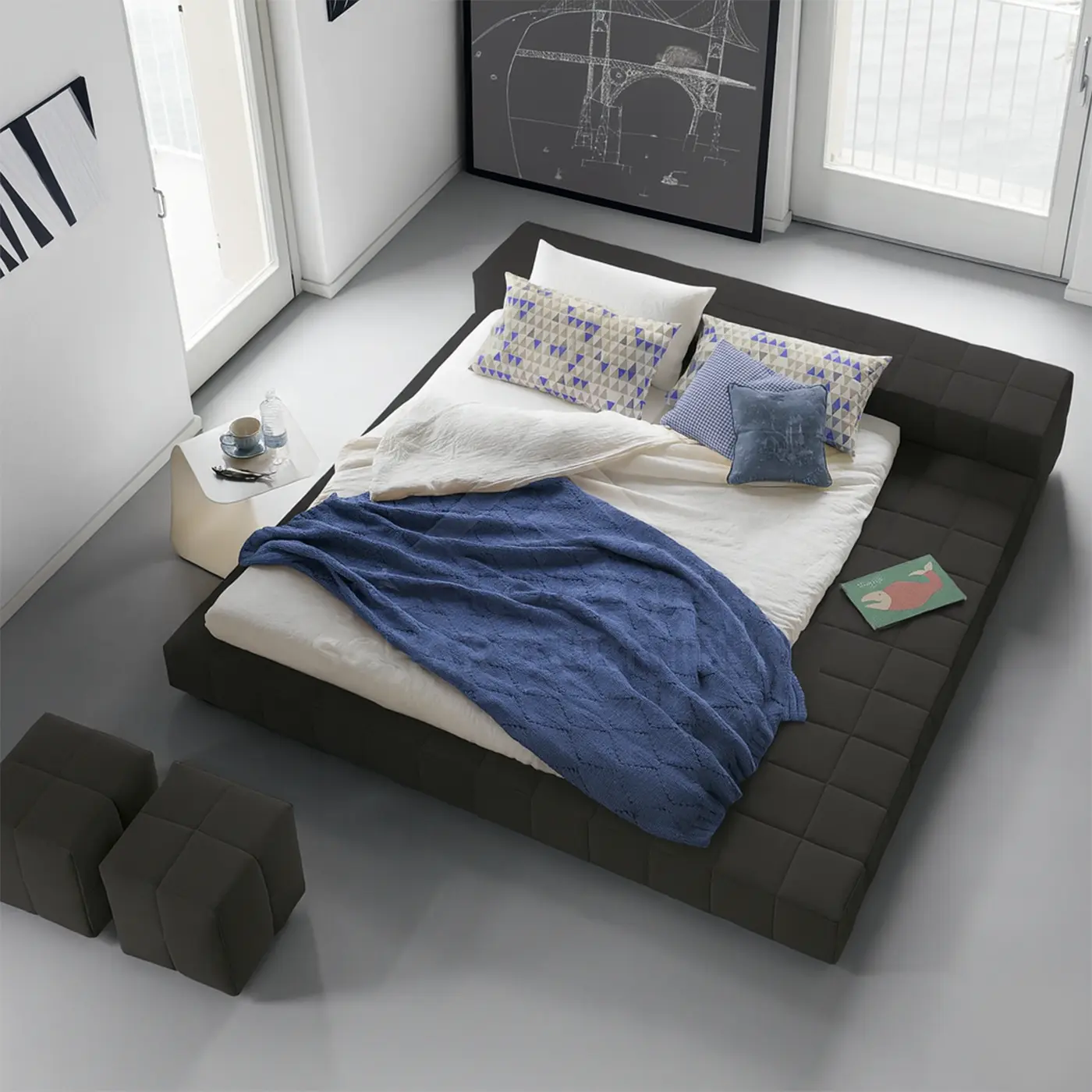 Rivik Luxury Designer Bed