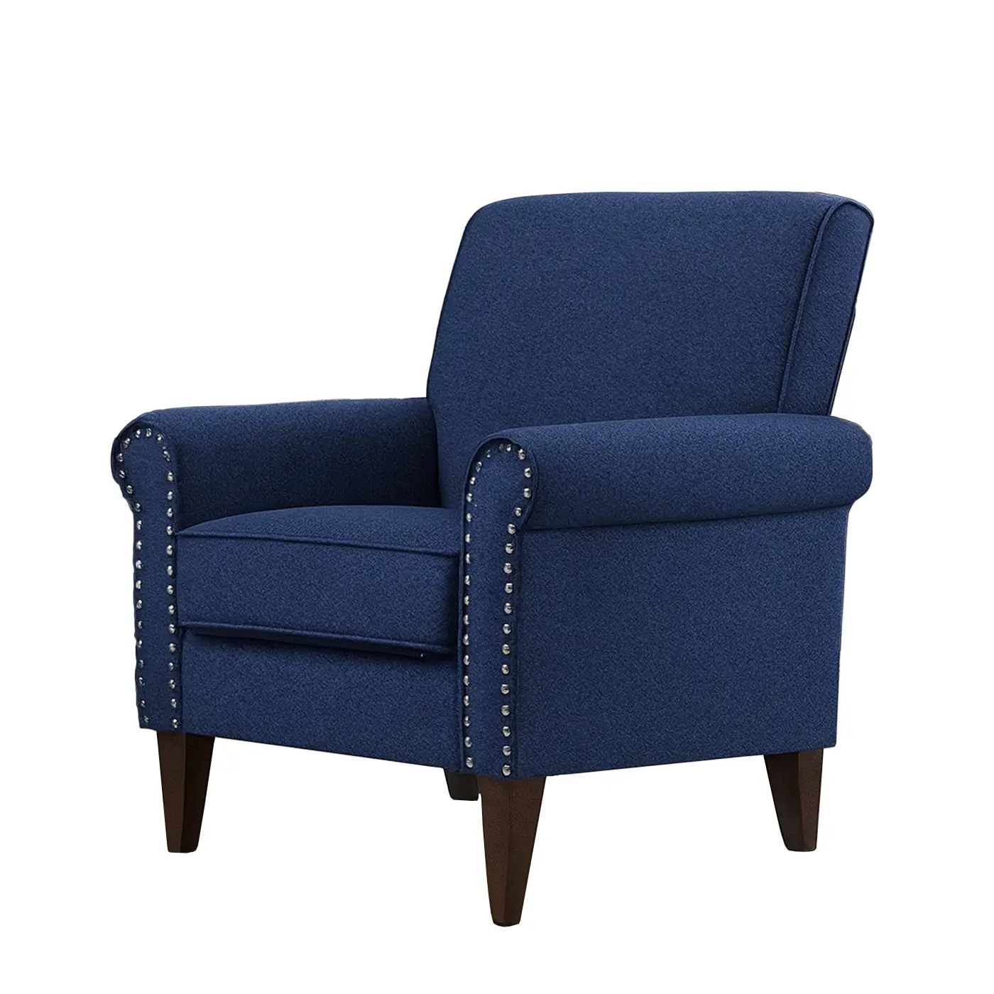 Rosey Luxury Linen Armchair - Image 2