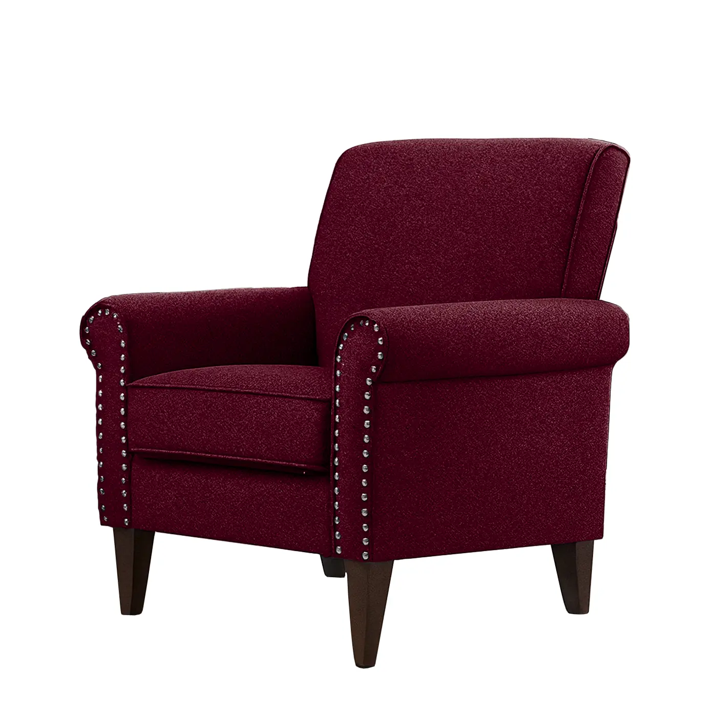 Rosey Luxury Linen Armchair - Image 3