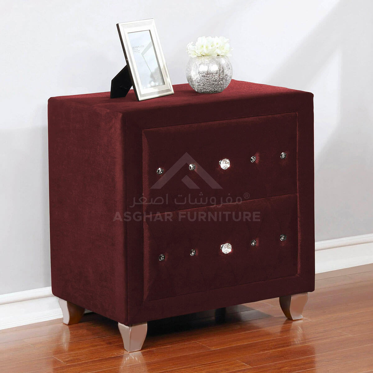 Stella 2-Drawer Nightstand - Image 2