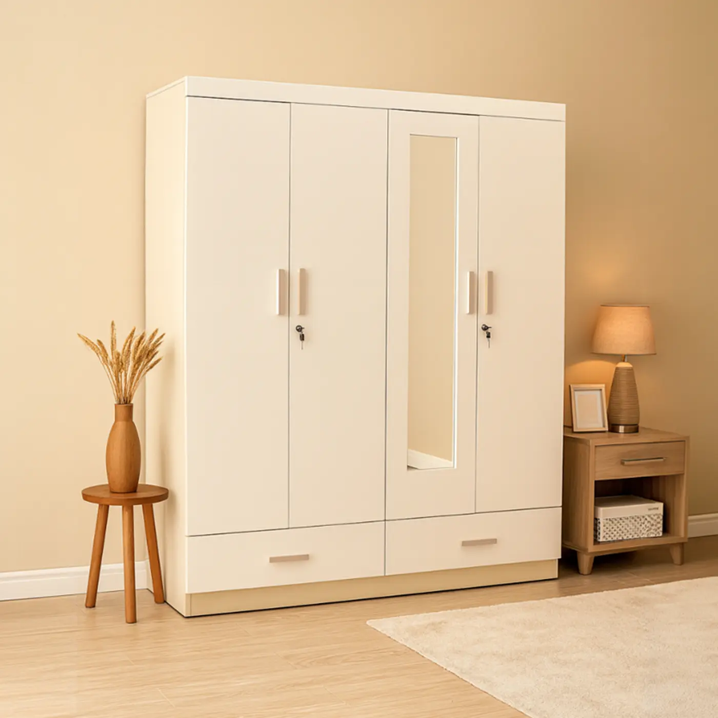 Stellar Mirror Wardrobe