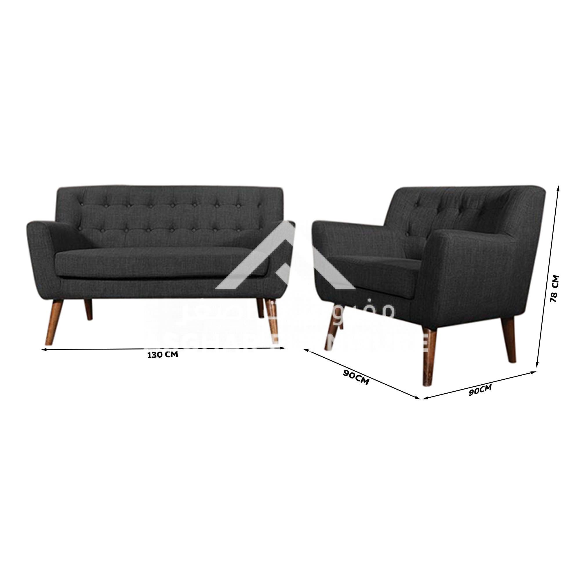 Sylvia Chair and Loveseat Set - Image 7