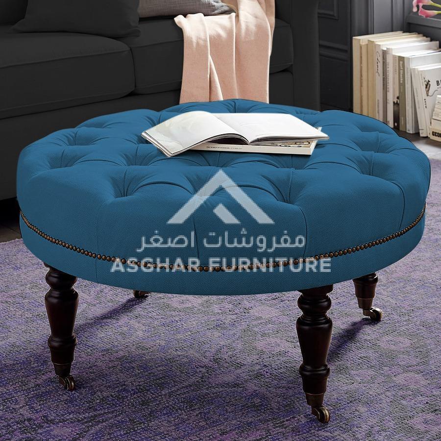 Thea Superior Round Ottoman