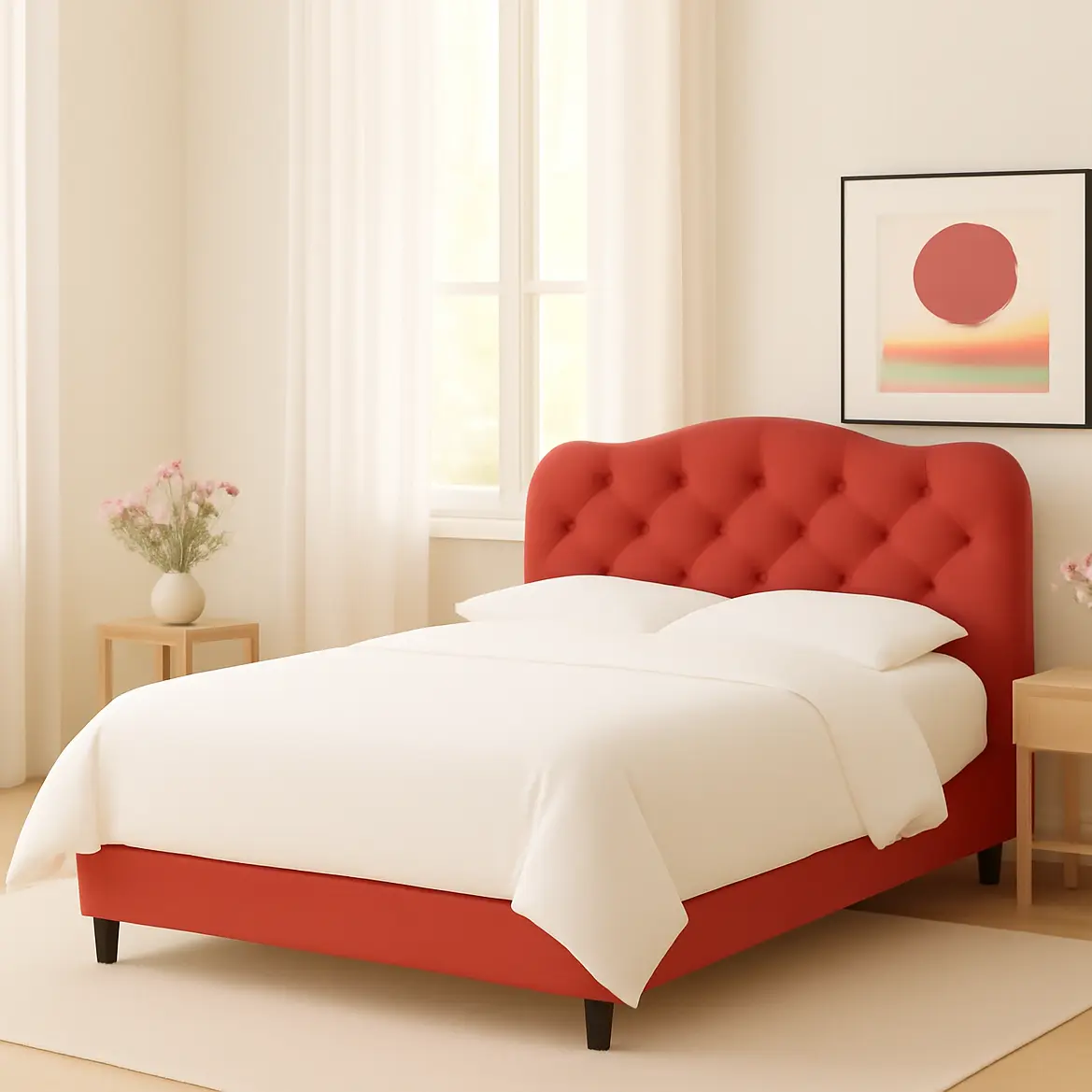 Xari Prime Tufted Bed - Image 5