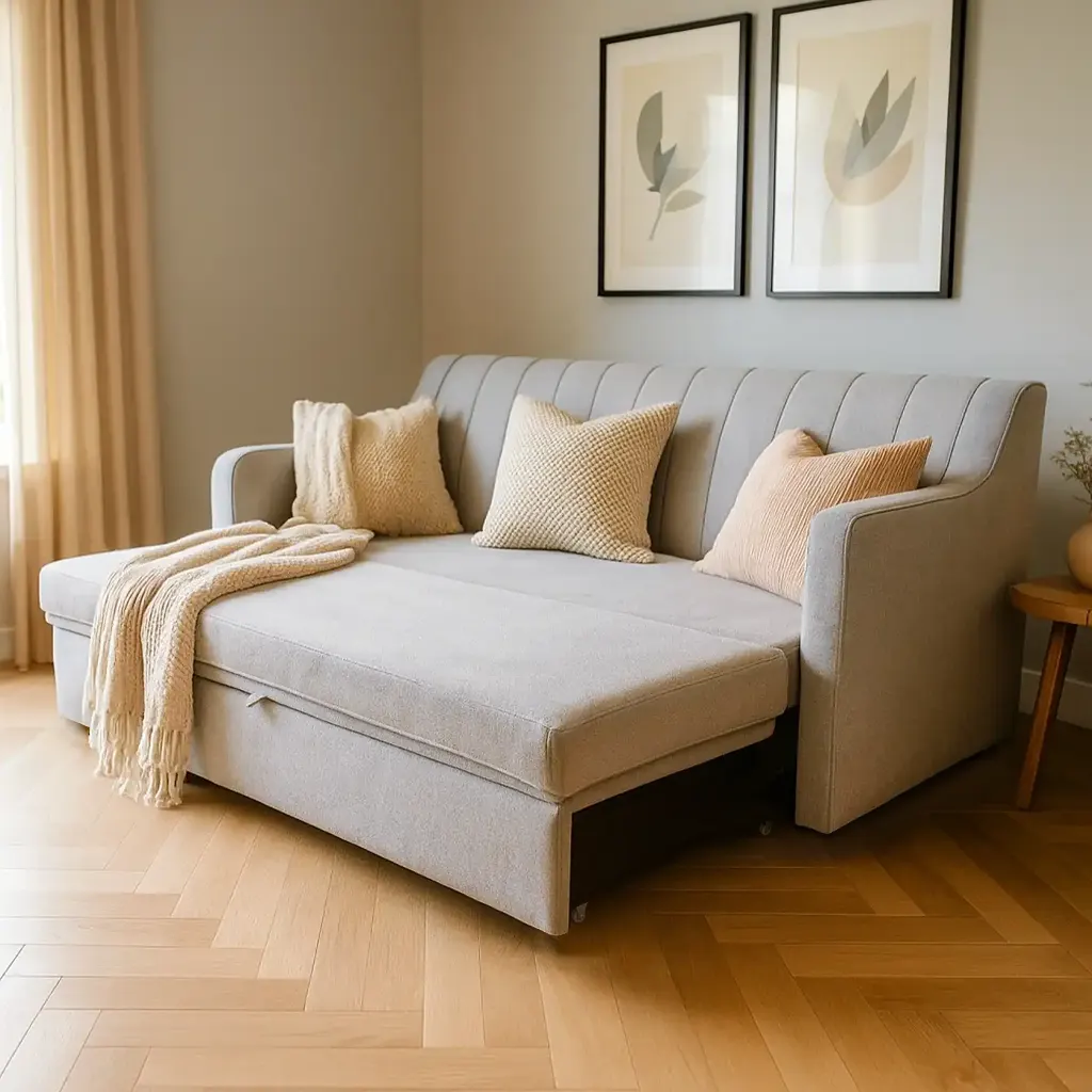 Zelena 3-seater Sofa Bed