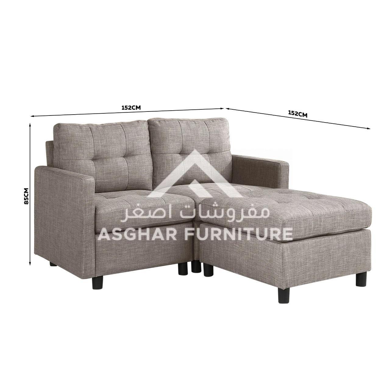 Timber Sectional Sofa - Image 6