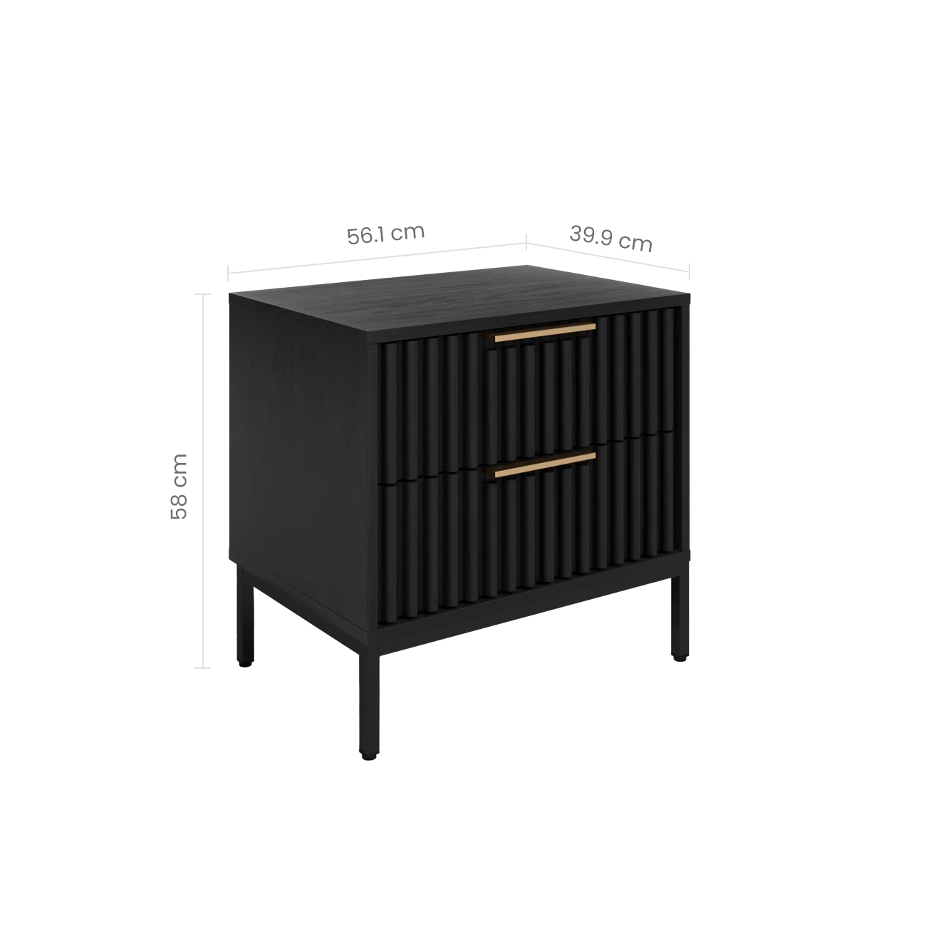 Aaro - Modern Nightstand - Image 4