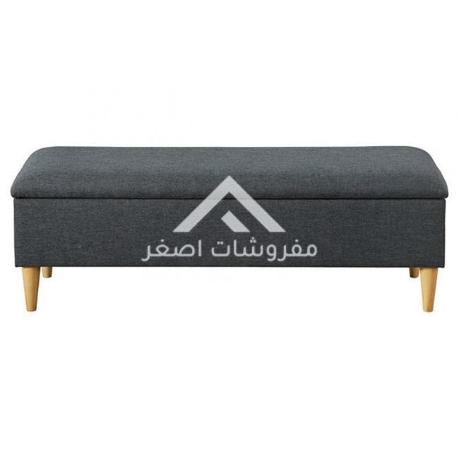 Darya Linen Storage Bench - Image 4