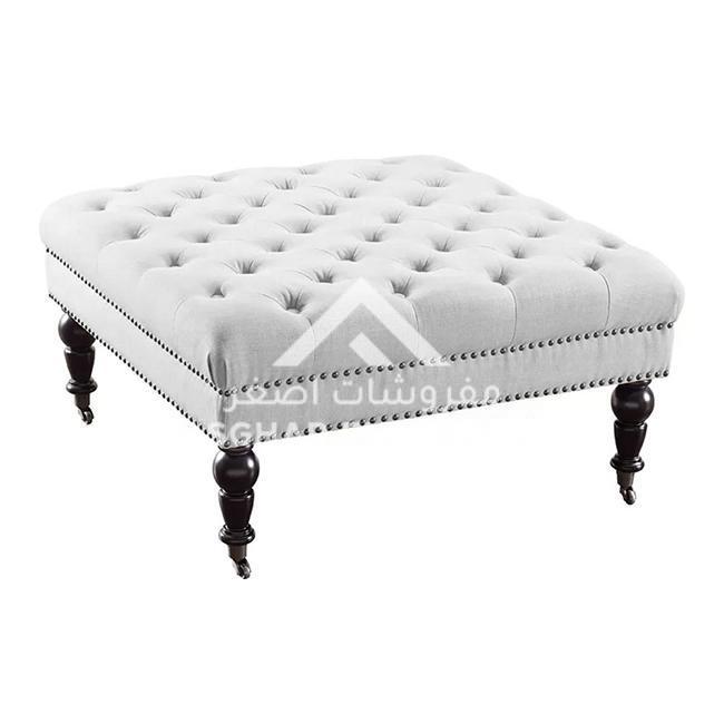 Axton Premium Tufted Ottoman - Image 4