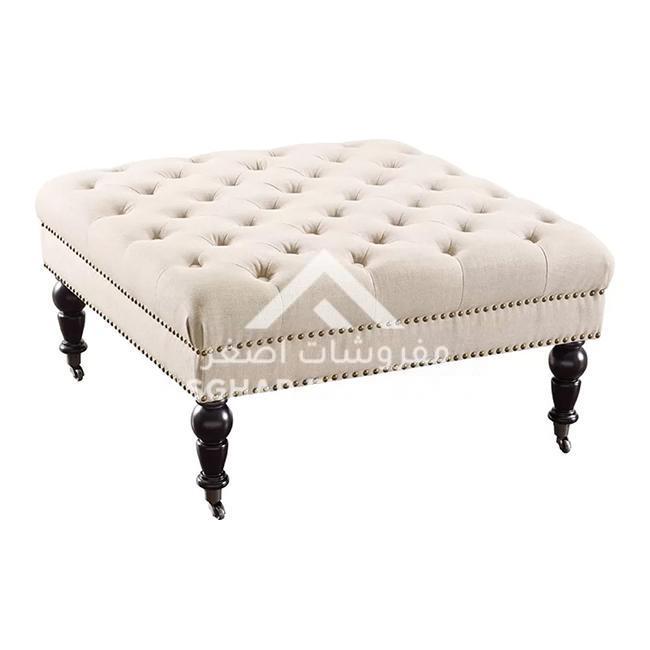 Axton Premium Tufted Ottoman - Image 5