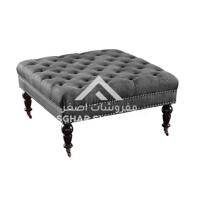 Axton Premium Tufted Ottoman - Image 6