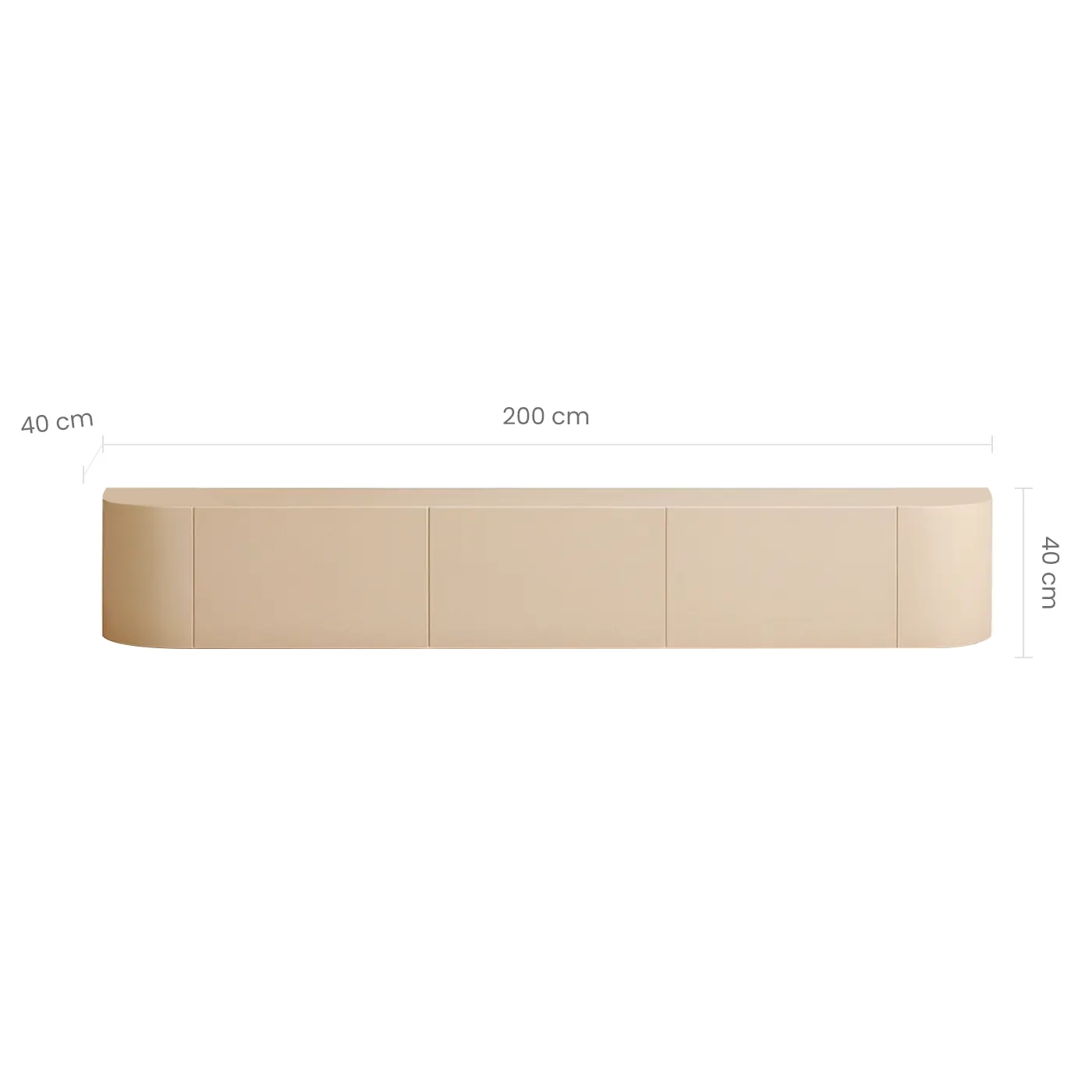 CurveEdge Minimal TV Unit - Image 5