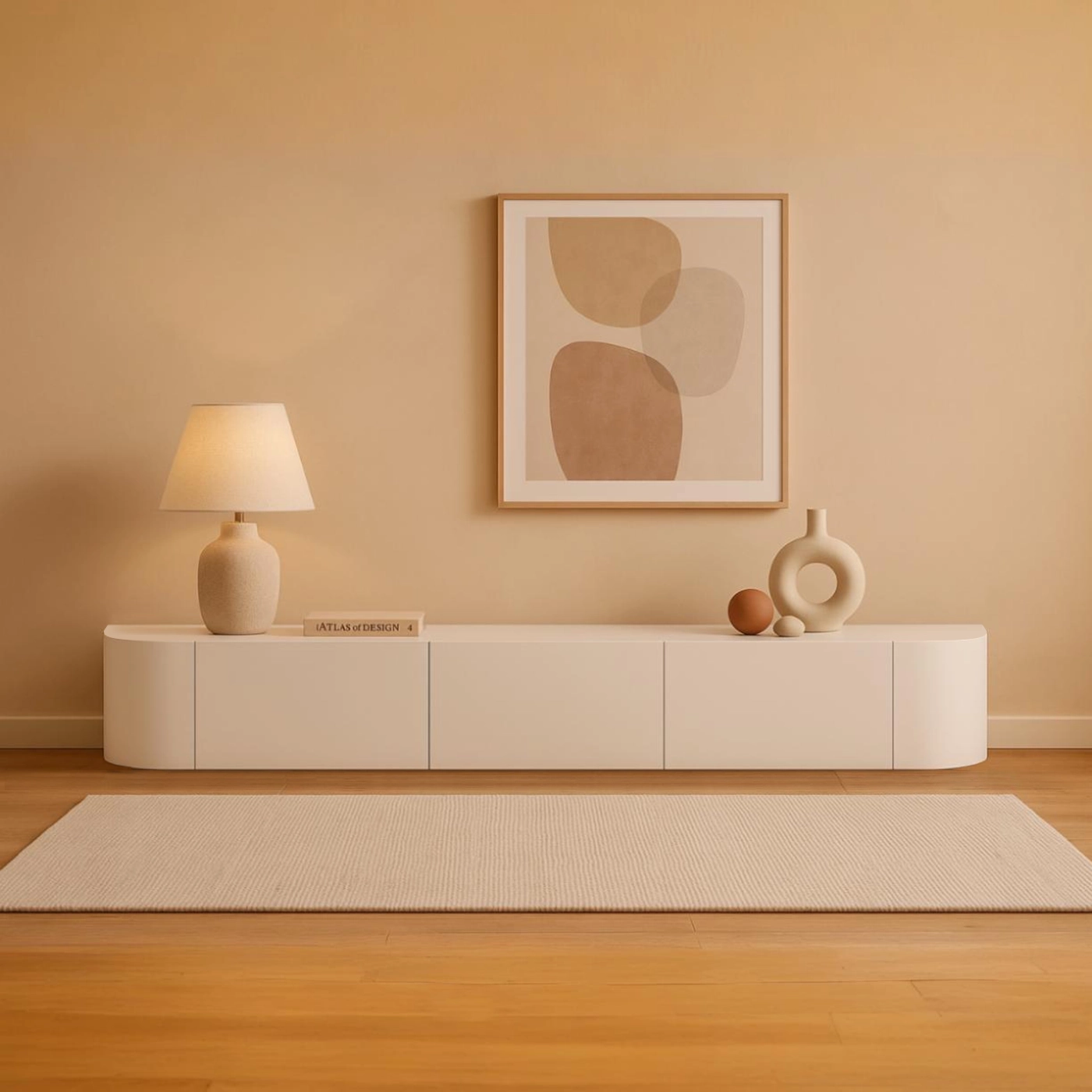 CurveEdge Minimal TV Unit