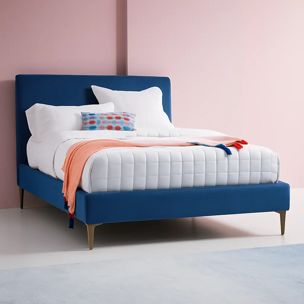 Delvin Upholstered Bed - Image 2