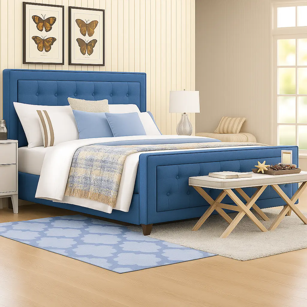 Faye Superior Upholstered Bed - Image 2