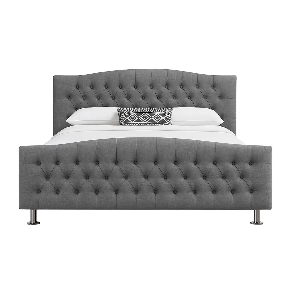 Gisele Tufted Designer Bed - Image 2