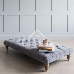 Harry Velvet Ottoman