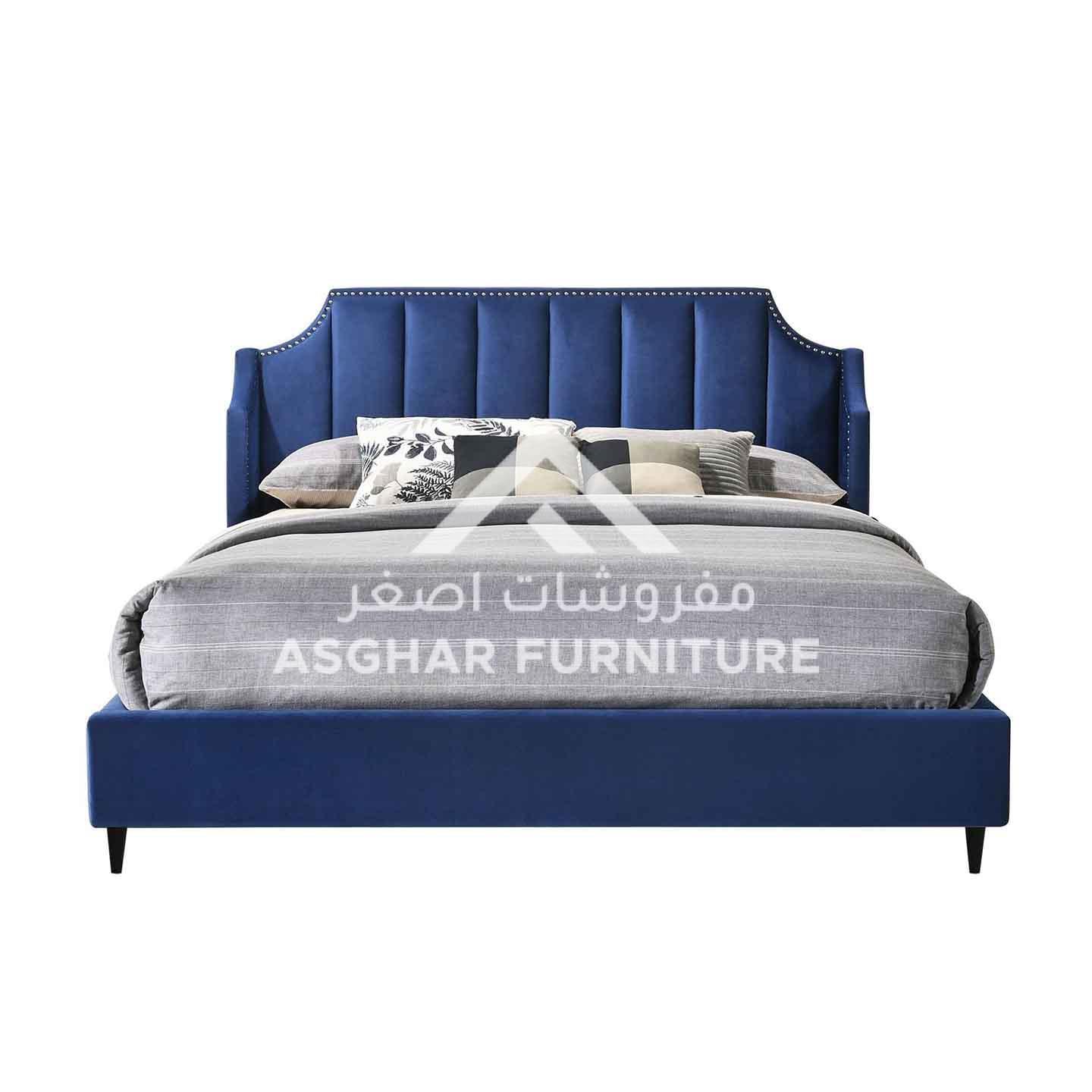 Levi Velvet Bed - Image 8