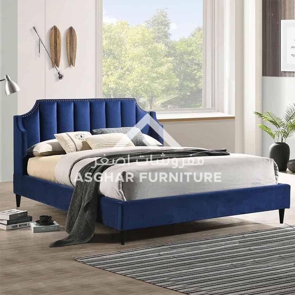 Levi Velvet Bed - Image 5