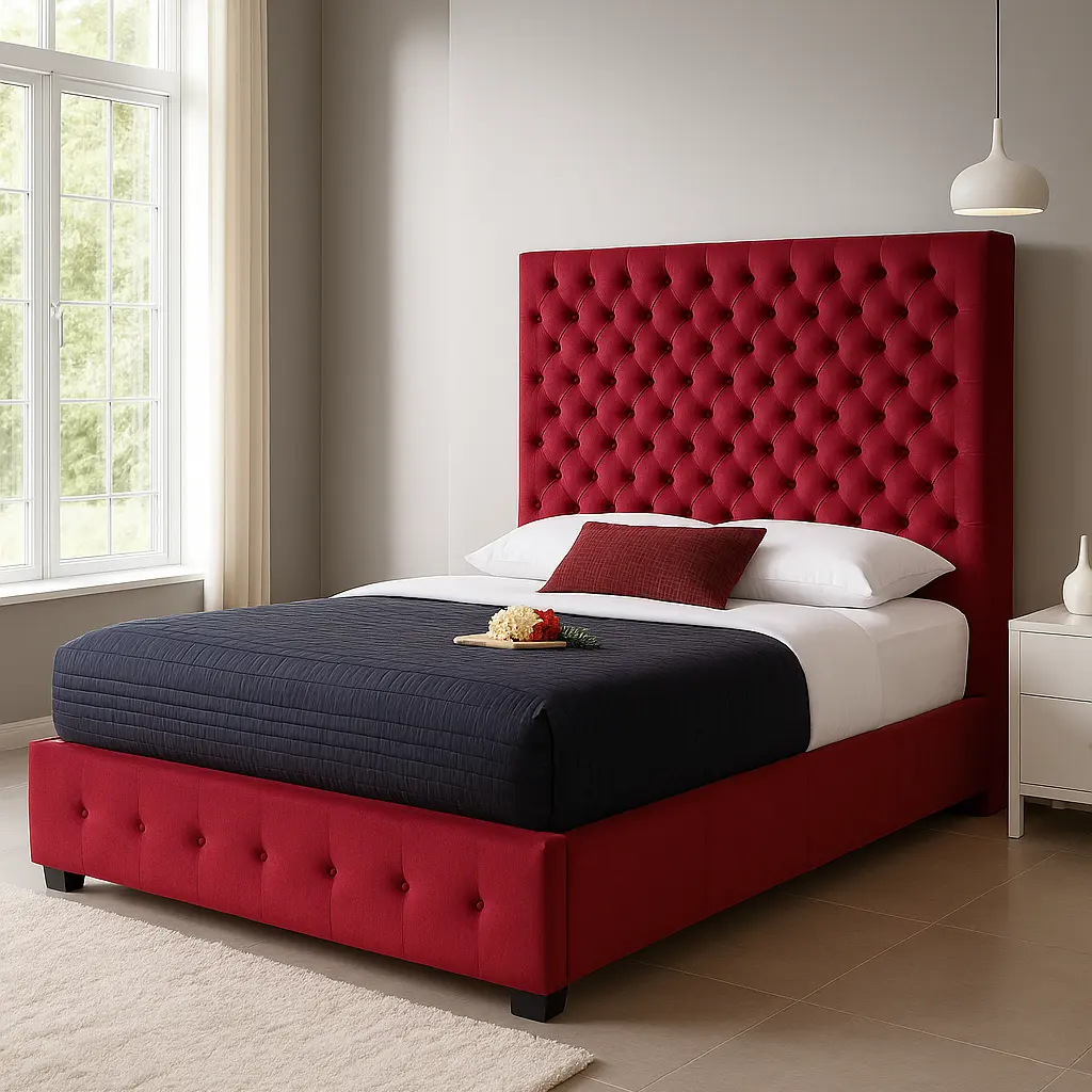 Mavrek Button Tufted Bed - Image 2
