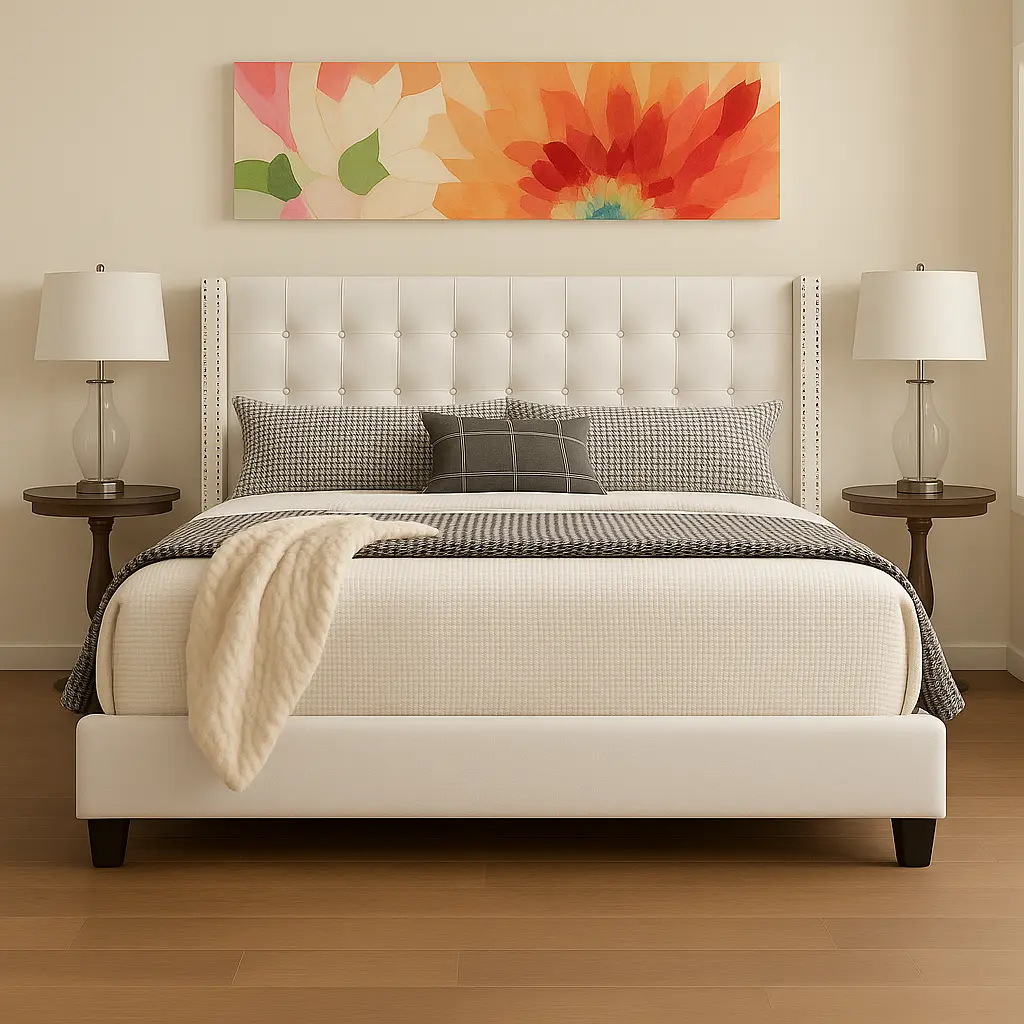 Moniz Tufted Bed - Image 3