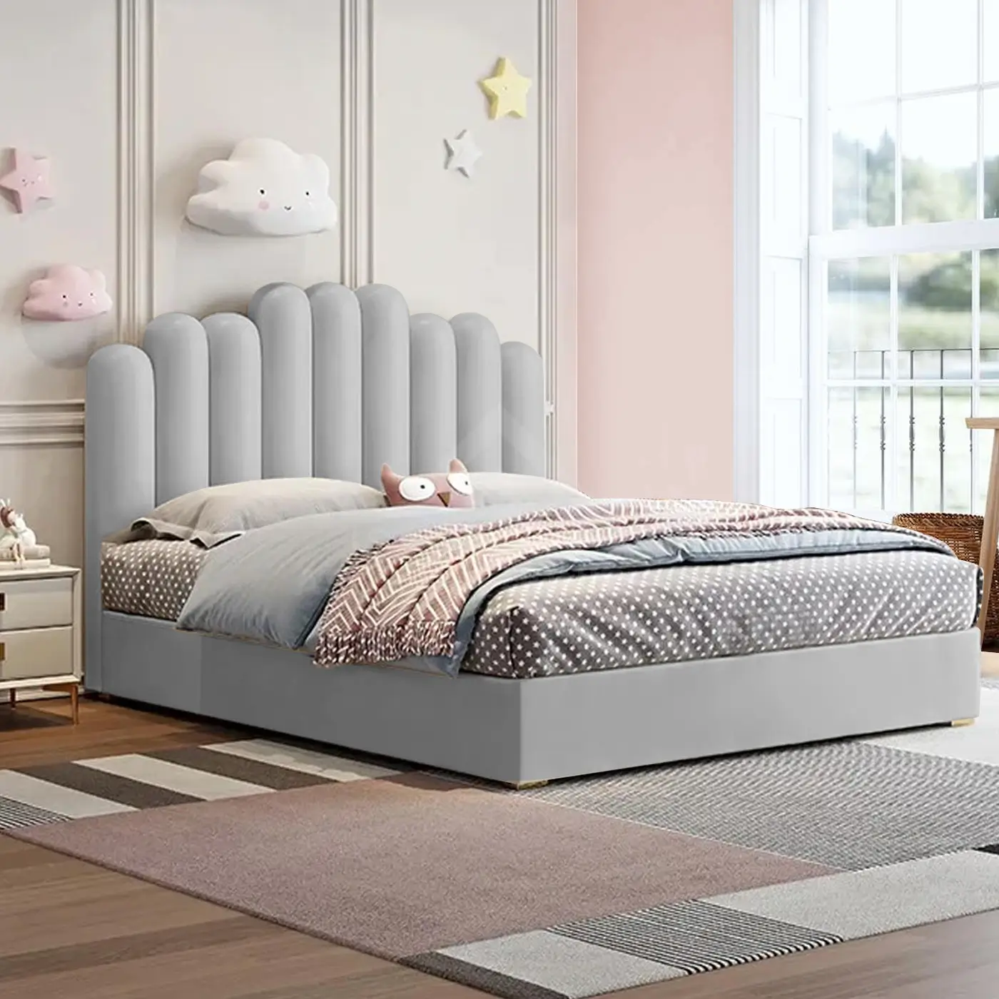 Nebulous Leather Bed - Image 3