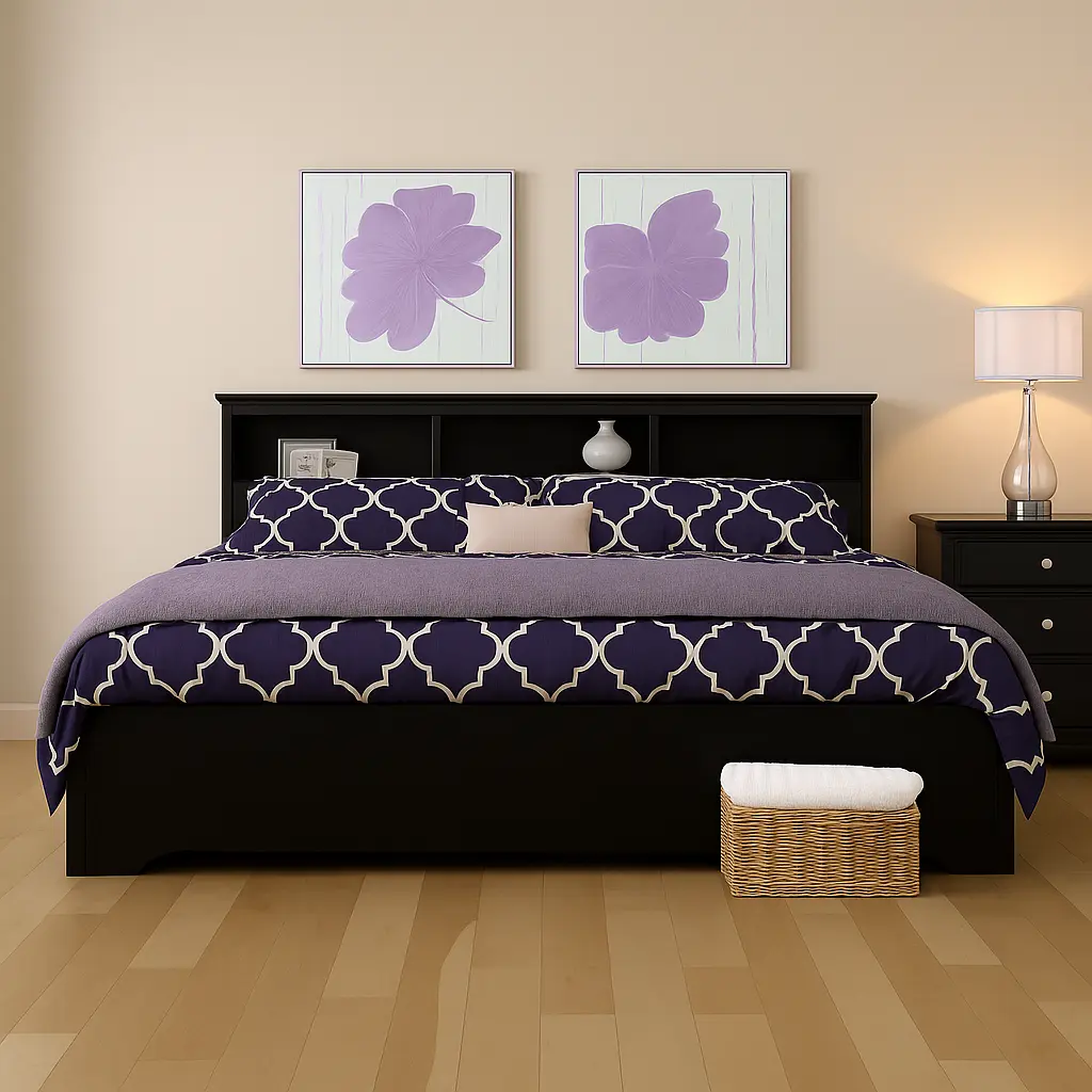 Oliver Wood Storage Bed - Image 3