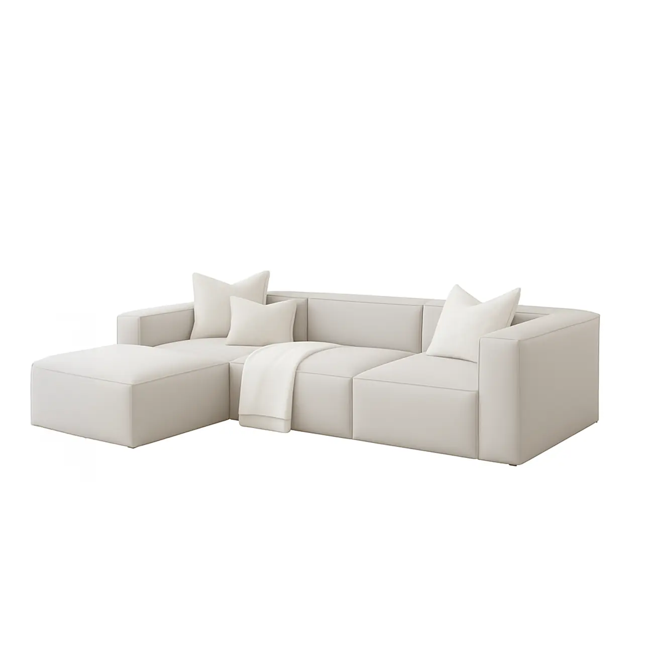 Posh 4-seater modular sofa - Image 5