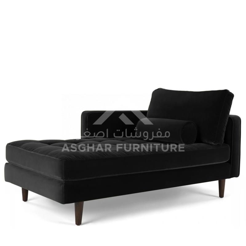 Rubie Velvet Chaise - Image 2