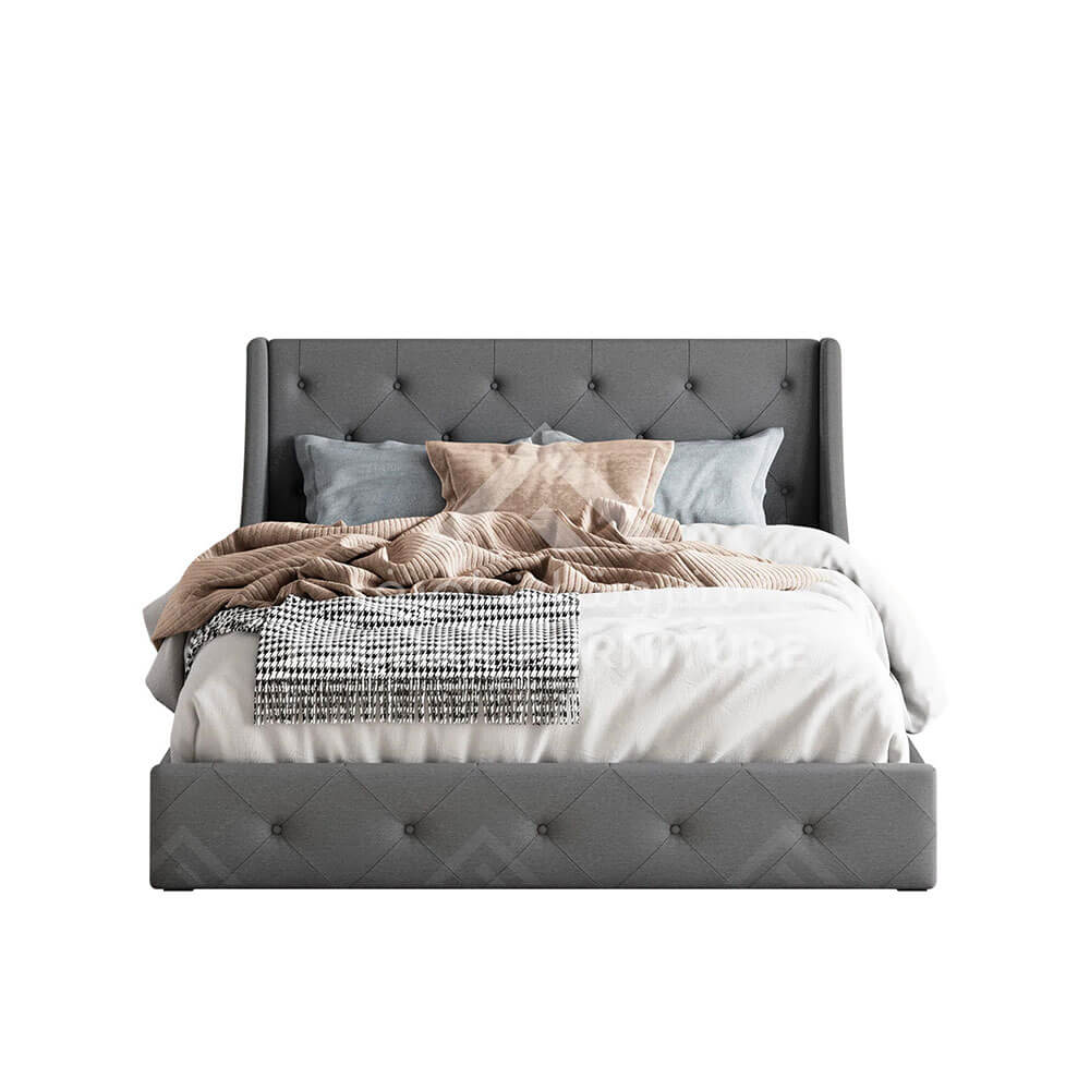 Serene Button Tufted Bed - Image 5
