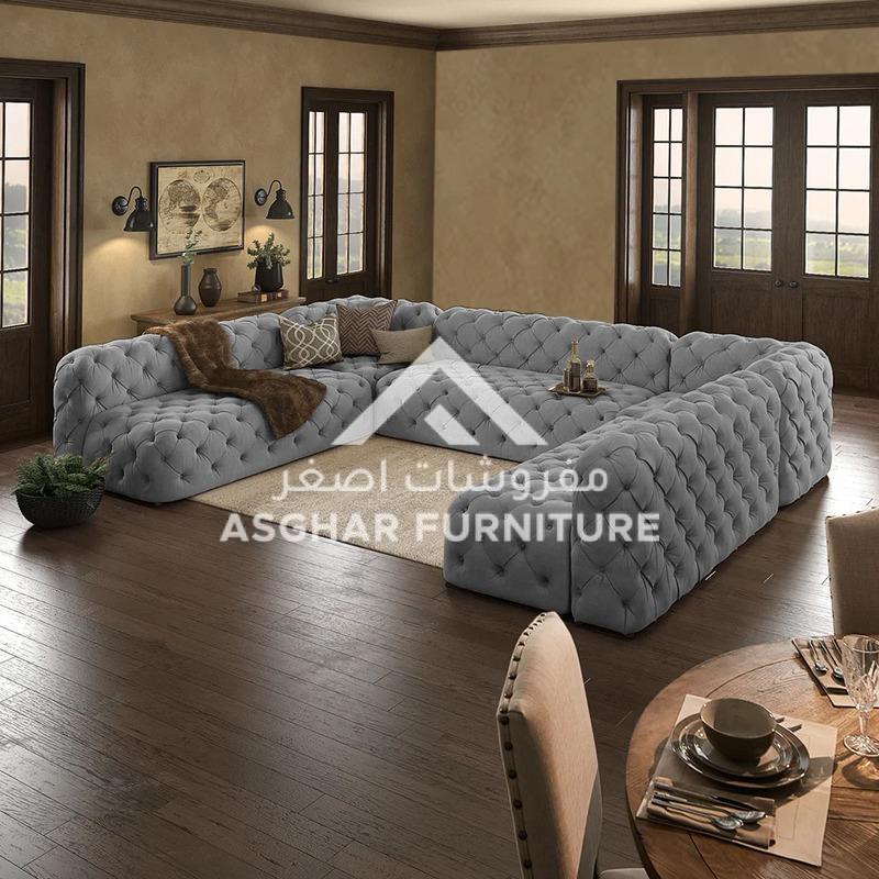 Tufted 11-Seater Sofa - Image 2