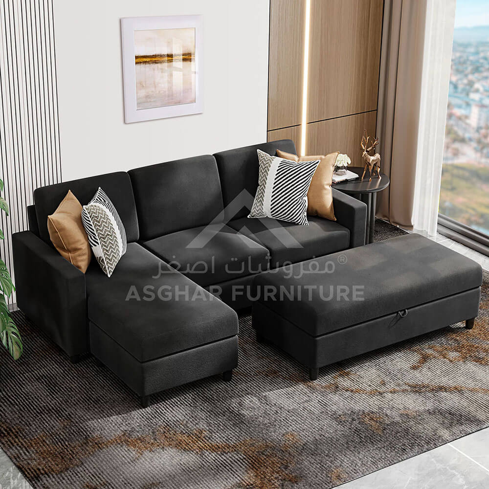 Zahra Convertible Sectional Sofa - Image 4