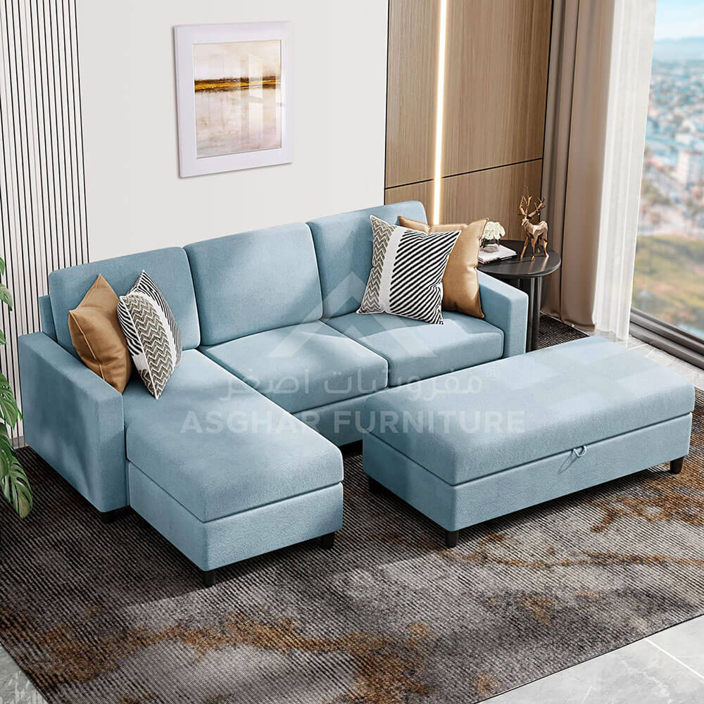 Zahra Convertible Sectional Sofa - Image 2