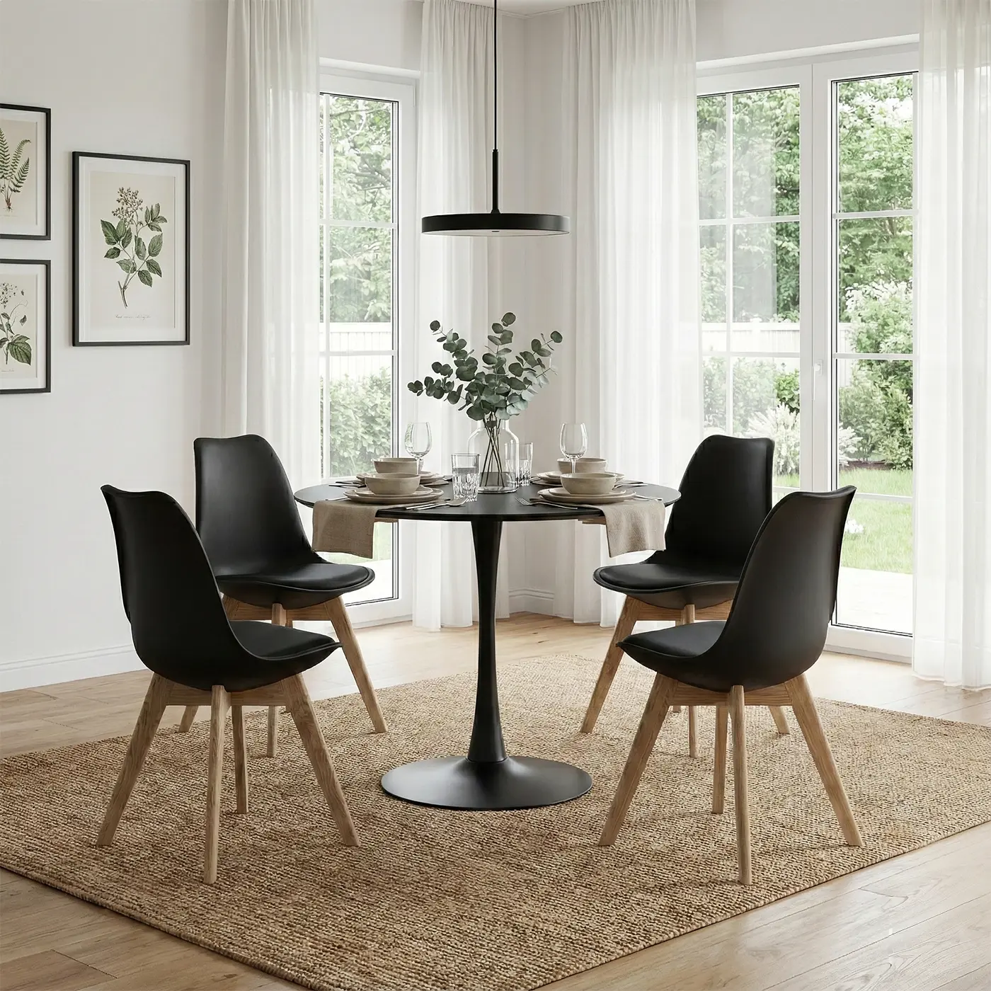 EclipseRound Dining Set