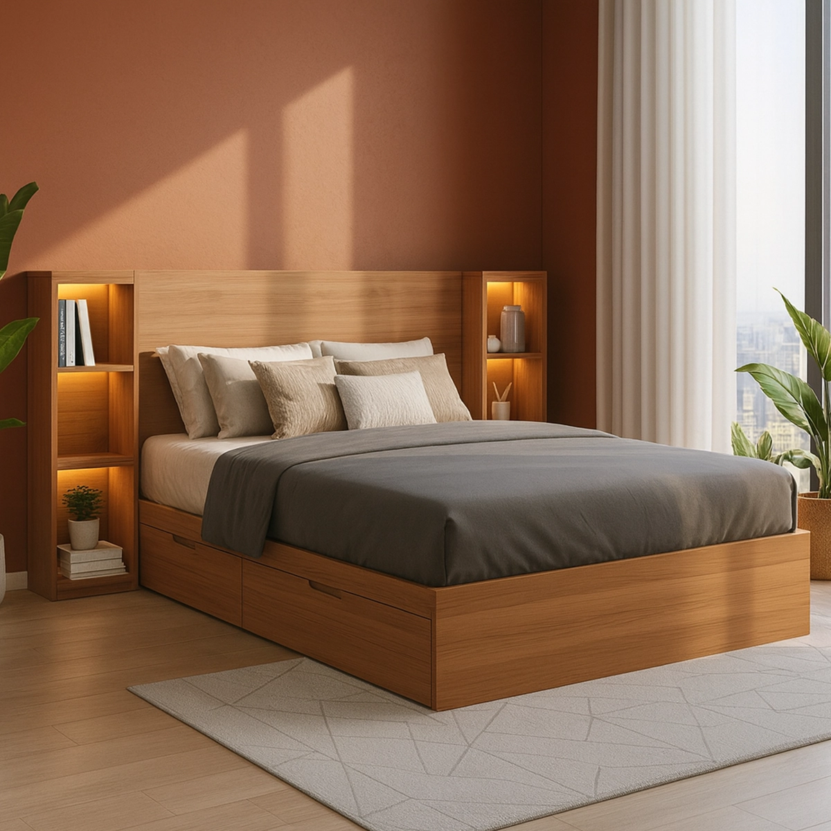 LuminaStorage Kids Bed