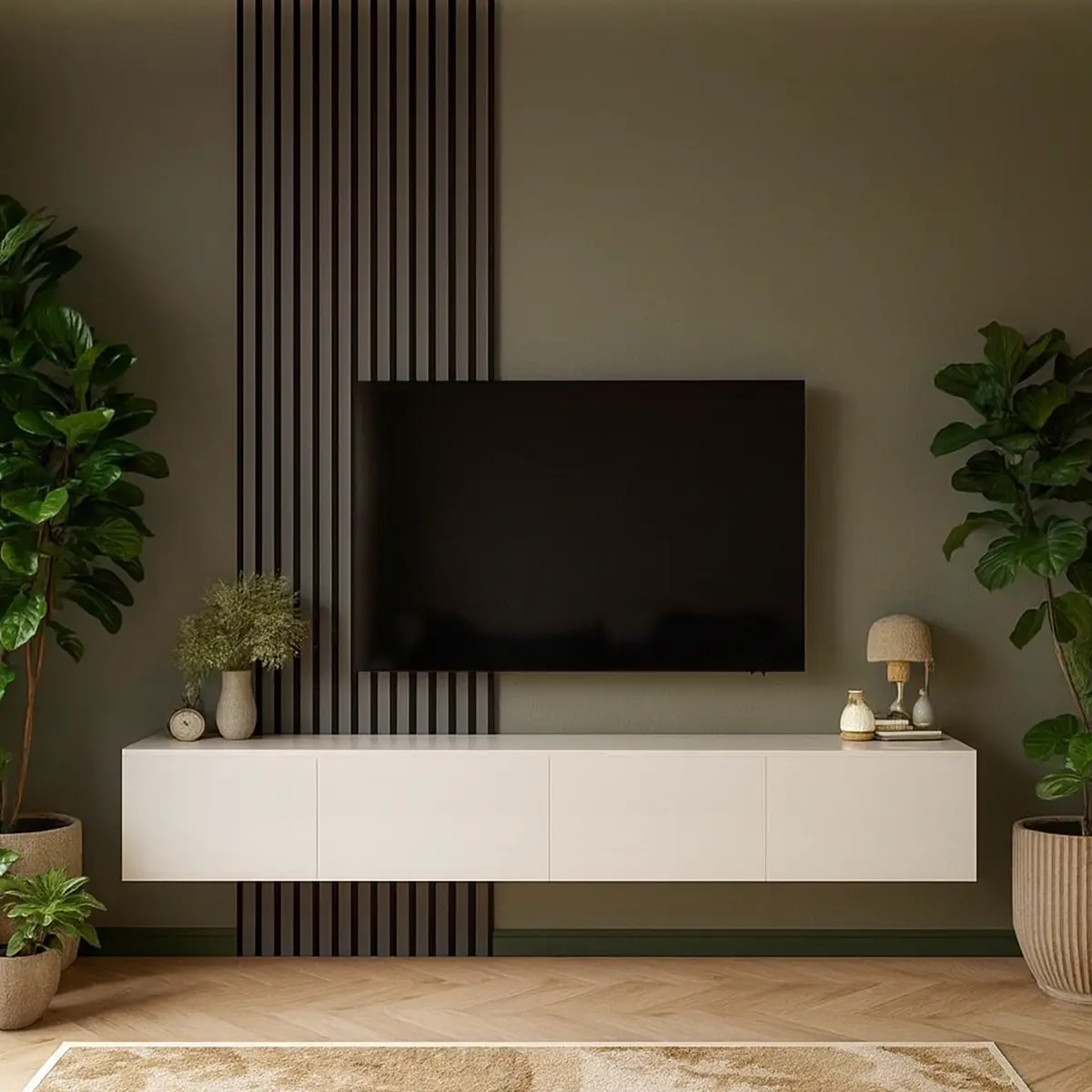 SlatFusion TV Unit