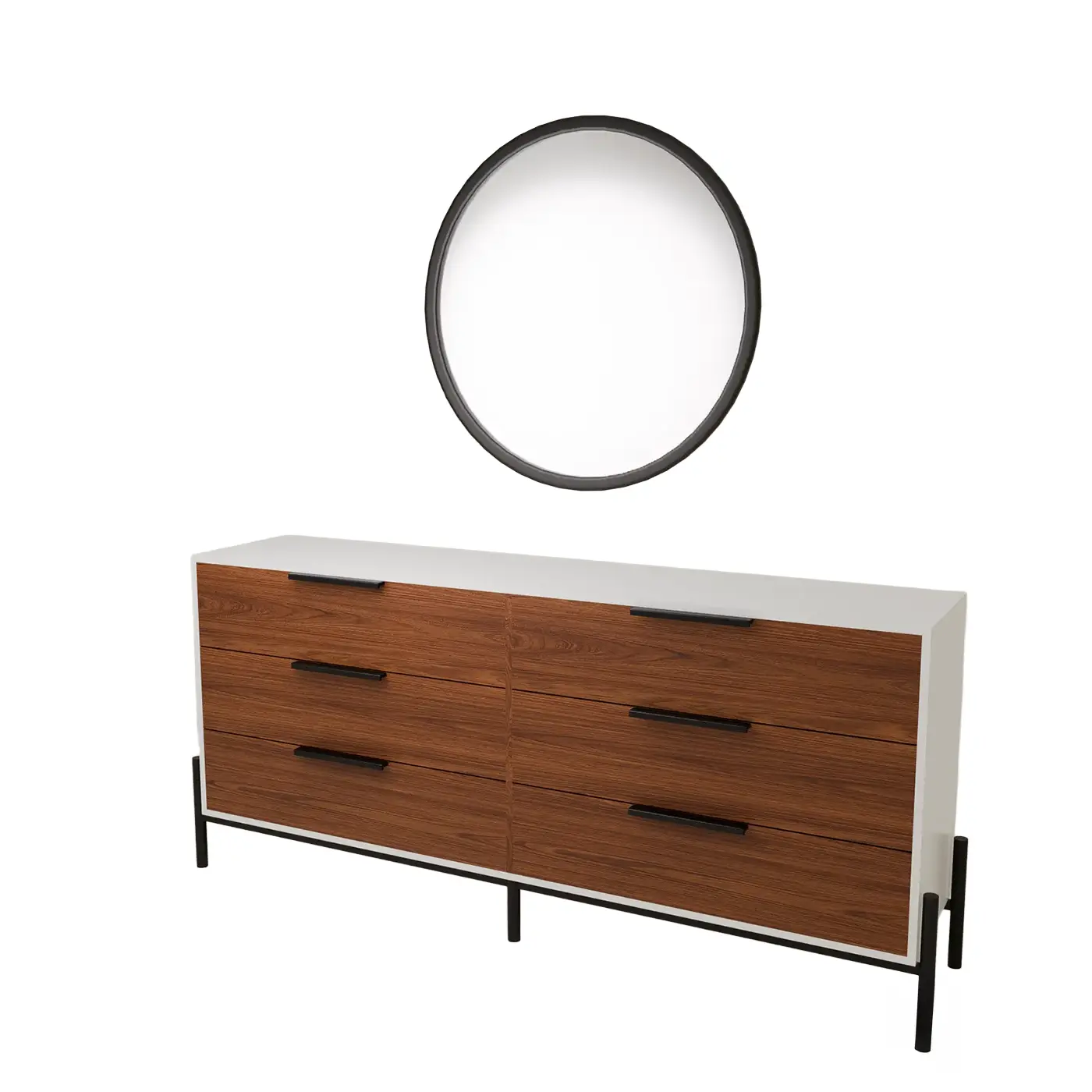 Velador 6 drawer Dresser - Image 4