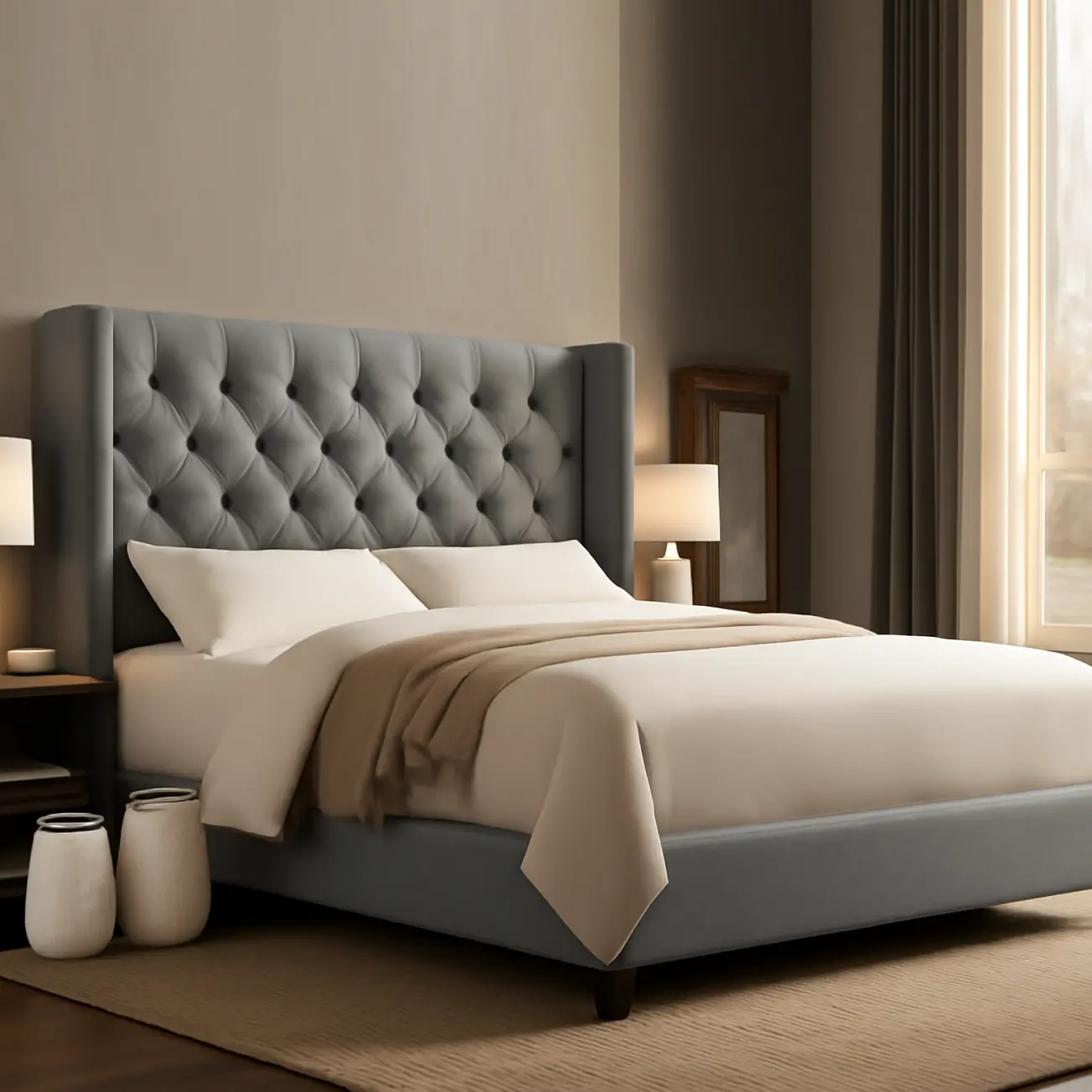 Wingback Bedroom Set